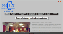 Desktop Screenshot of insoplac.com